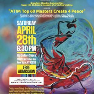 ATIM Top 60 Masters Create 4 Peace  Global Exhibition 